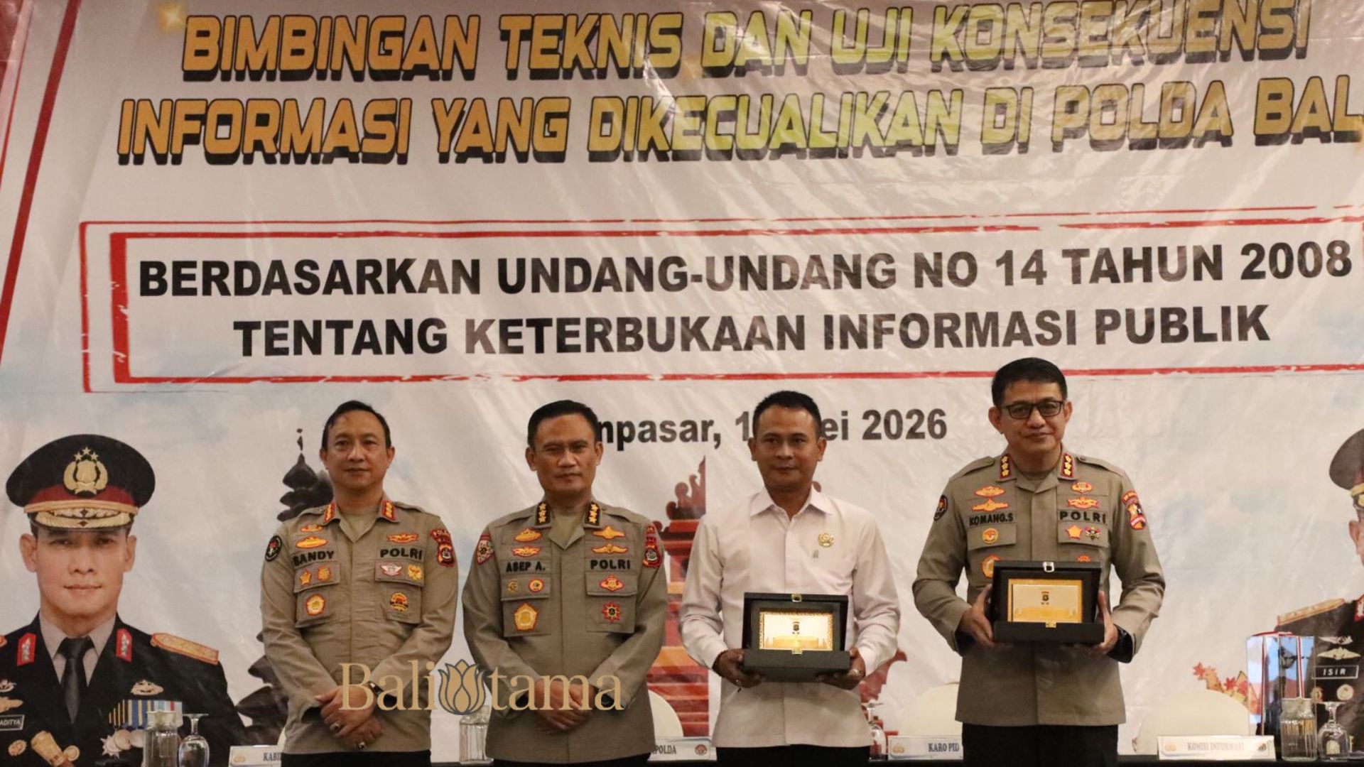 Polda Bali Perkuat Transparansi Informasi Publik